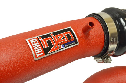 Injen 16-20 Honda Civic 1.5L Turbo Aluminum Intercooler Piping Kit - Wrinkle Red - Graveyard Performance