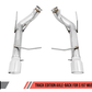 AWE Tuning S197 Mustang GT Axle-back Exhaust - Track Edition (Chrome Silver Tips)