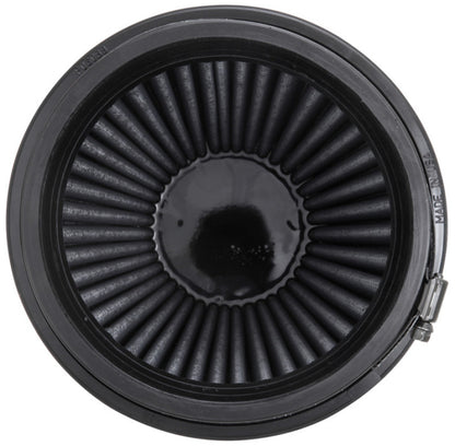 K&N Universal Rubber Filter Round Tapered 6in Flange ID x 7.5in Base OD x 5.25in Top OD x 6in Height - Graveyard Performance
