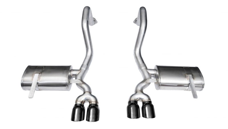Corsa 1997-2004 Chevrolet Corvette C5 Z06 5.7L V8 Xtreme Axle-Back Exhaust w/ Black Tips - Graveyard Performance