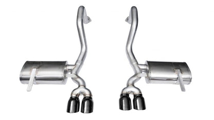 Corsa 1997-2004 Chevrolet Corvette C5 Z06 5.7L V8 Xtreme Axle-Back Exhaust w/ Black Tips - Graveyard Performance