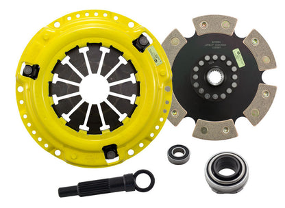 ACT 1990 Honda Civic XT/Race Rigid 6 Pad Clutch Kit - Graveyard Performance