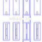 King Engine Bearings For FORD TAURUS V6 245CI/177CI/ Main Bearing
