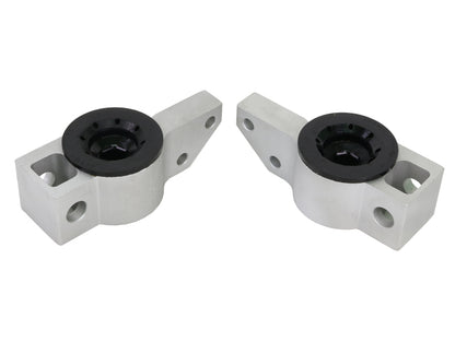 Whiteline Plus 04-12 Volkwagen Golf, 04-12 Audi A3 Front Control Arm Lower Inner Rear Bushing Set - Graveyard Performance
