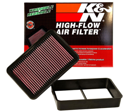 K&N 08-09 Evo X Drop In Air Filter - Graveyard Performance