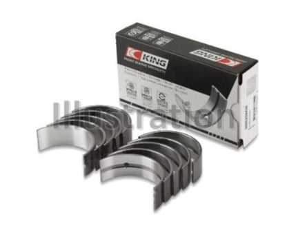 King Engine Bearings Audi CDAA/CDHA/CDHB/CDAB Main Bearing Set (Set of 5) - Size STD - Graveyard Performance