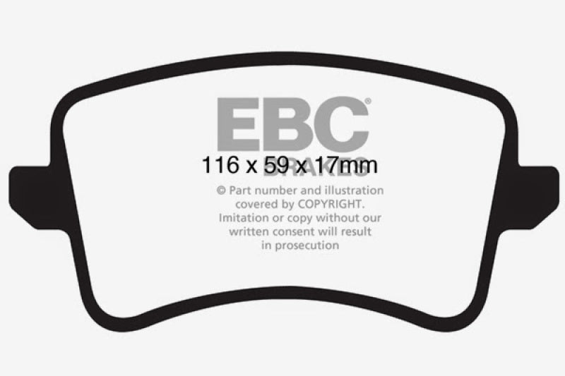 EBC Brakes Bluestuff Street and Track Day Brake Pads - Graveyard Performance