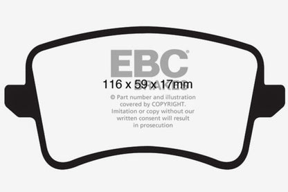 EBC Brakes Bluestuff Street and Track Day Brake Pads - Graveyard Performance
