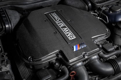 Eventuri BMW E39 M5 / E52 Z8 (S62) Black Carbon Plenum Lid - No Emblem - Graveyard Performance