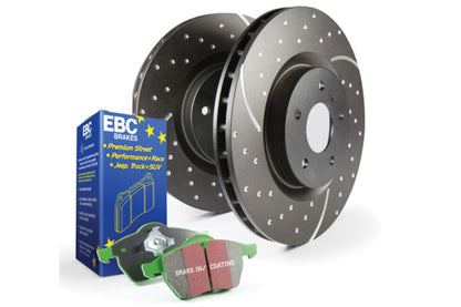 EBC S10 Brake Pad and Rotor Kit - Graveyard Performance