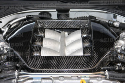 Seibon 09-11 Nissan GTR R35 Carbon Fiber Engine Cover - Graveyard Performance