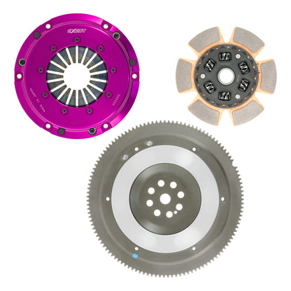 Exedy 1992-1993 Acura Integra L4 Hyper Single Clutch Sprung Center Disc Push Type Cover - Graveyard Performance