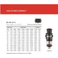 Grams Performance 1600cc 02-11 WRX/ 07+ STi/ Forester XT/ 07-11 Legacy INJECTOR KIT