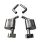 Corsa 15-19 Dodge Challenger 6.4L V8 2.75in Dual Rear Exit Axle-Back Sport GTX2 Polished Tips