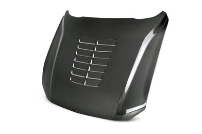 Anderson Composites 18-19 Ford Mustang Double Sided Type-GT5 Carbon Fiber Hood - Graveyard Performance