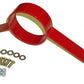 BMR 79-03 Fox Mustang Driveshaft Safety Loop - Red