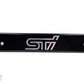 Turbo XS 15-17 Subaru WRX/STi Billet Aluminum License Plate Delete Black Machined STi Logo