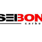 Seibon 12-13 Ford Focus 4 Door Carbon Fiber Tail Garnish