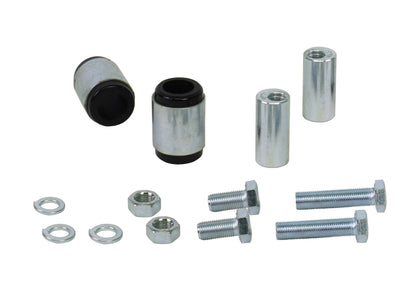 Whiteline 09 lancer Ralliart Rear Camber adj kit-control arm upper bushes - Graveyard Performance