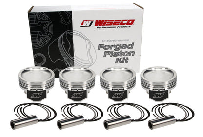 Wiseco Ford Mazda Duratech 2vp Dished 8.8:1 CR Piston Shelf Stock Kit - Graveyard Performance