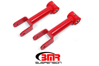 BMR 79-04 Fox Mustang Non-Adj. Upper Control Arms (Polyurethane) - Red - Graveyard Performance