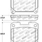 StopTech Performance 5/93-98 Toyota Supra Turbo Rear Brake Pads