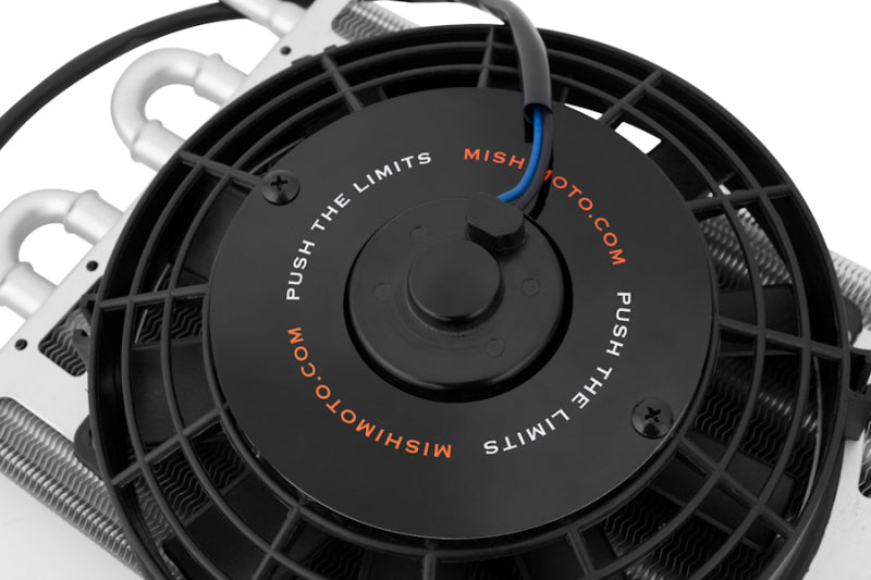 Mishimoto Heavy Duty Transmission Cooler w/ Electric Fan - Graveyard Performance