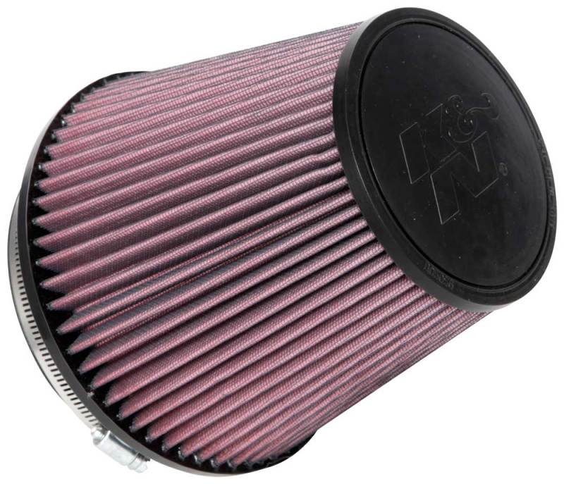 K&N Universal Clamp-On Air Filter 6in FLG / 7-1/2in B / 5in T / 6-1/2in H - Graveyard Performance