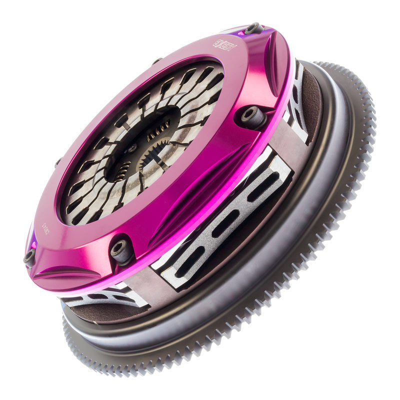 Exedy 1991-1992 Toyota Supra Hyper Twin Cerametallic Clutch Sprung Center Disc Pull Type Cover - Graveyard Performance