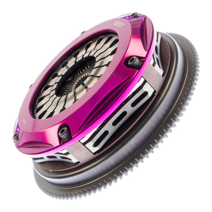 Exedy 1991-1992 Toyota Supra Hyper Twin Cerametallic Clutch Sprung Center Disc Pull Type Cover - Graveyard Performance