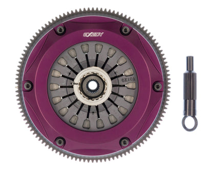 Exedy 1996-1996 Mitsubishi Lancer Evolution IV L4 Hyper Twin Cerametallic Clutch Sprung Center Disc - Graveyard Performance