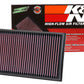K&N Replacement Air Filter 12-13 VW Golf VII 1.6L/2.0L DSL / 13 Audi A3 1.6L/2.0L DSL/13 A3 1.8L F/I