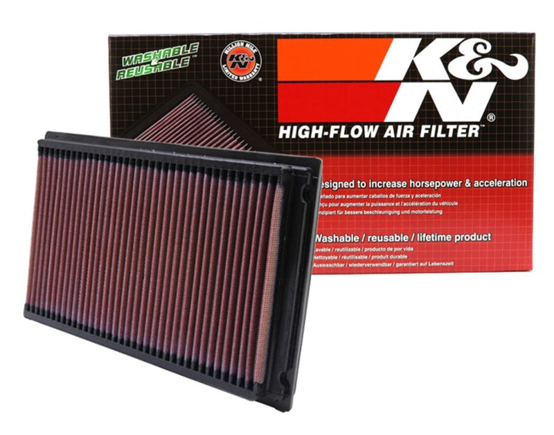 K&N 88-08 Nissan 1.8L / 87-05 Nissan/Infiniti 3.0L / 00-09 3.5LDrop In Air Filter - Graveyard Performance