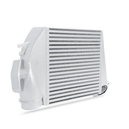 Mishimoto 08-14 Subaru WRX Top-Mount Intercooler Kit - Powder Coated Silver & Blue Hoses - Graveyard Performance