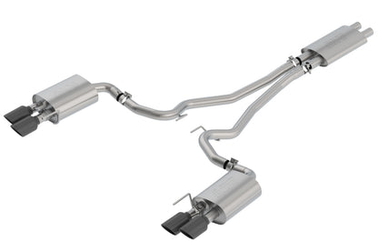 Borla 18-20 Ford Mustang GT 5.0L AT/MT ECE Cat-Back Exhaust w/ Active Valve (Fits Convertible) - Graveyard Performance