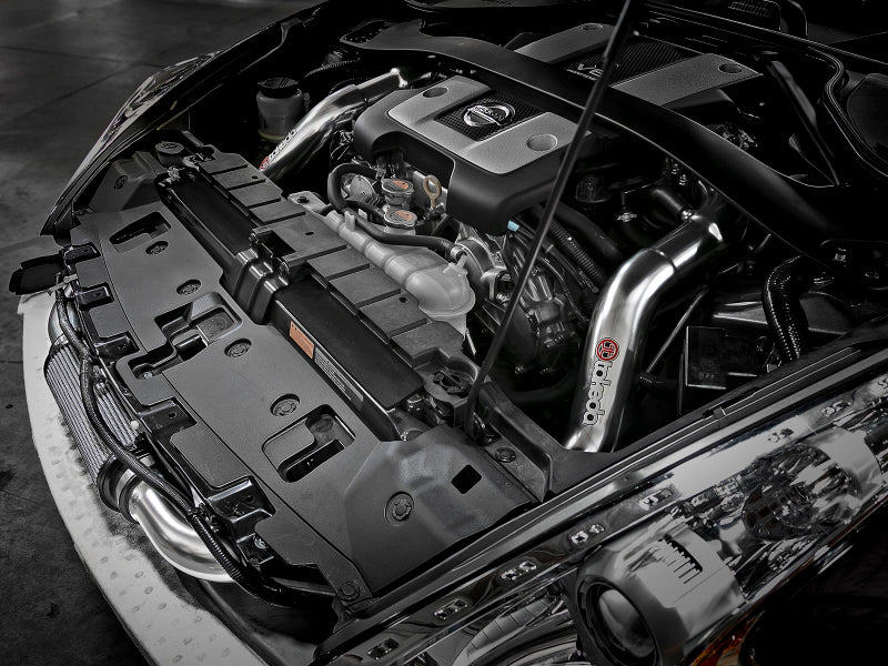 aFe Takeda Intake Stage-2 Polished Pro DRY S 09-17 Nissan 370Z V6 3.7L - Graveyard Performance