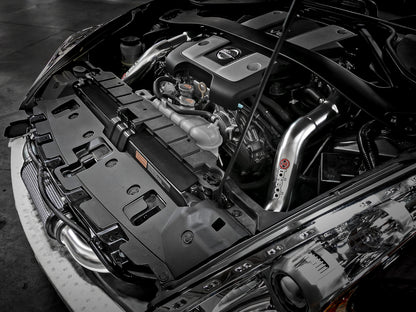 aFe Takeda Intake Stage-2 Polished Pro DRY S 09-17 Nissan 370Z V6 3.7L - Graveyard Performance