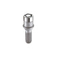 McGard Wheel Lock Bolt Set - 4pk. (Tuner / Cone Seat) M14X1.5 / 17mm Hex / 24.0mm Shank L. - Chrome