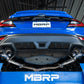 MBRP 2022 Subaru WRX 2.5in Dual Split Rear Exit w/ Quad CF Tips - T304