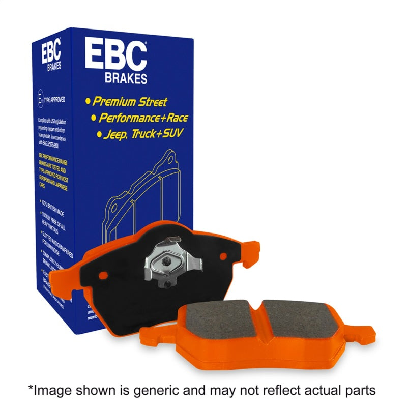 EBC 99-03 Aston Martin DB7 5.9 Orangestuff Front Brake Pads - Graveyard Performance
