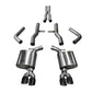Corsa 2015-2023 Dodge Challenger Hellcat Dual Rear Exit Extreme Exhaust w/ 3.5in Black Tips