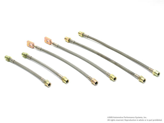 Stainless Steel Brake Lines • A4 B5 FWD [sku] - NEUSPEED