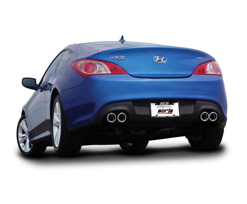 Borla 10-14 Genesis Coupe 2.0L Turbo ONLY AT/MT RWD 2DR Catback Exhaust - Graveyard Performance