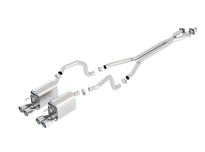 Borla 09-11 Chevrolet Corvette 6.2L V8 Aggressive ATAK Catback Exhaust - Graveyard Performance