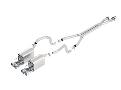 Borla 09-11 Chevrolet Corvette 6.2L V8 Aggressive ATAK Catback Exhaust - Graveyard Performance
