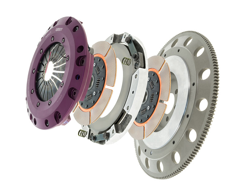 Exedy 2010-2015 Chevrolet Camaro SS V8 Hyper Twin Cerametallic Clutch Strap Drive Type Sprung Disc - Graveyard Performance