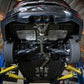 aFe Takeda 2.5in 304 SS Cat-Back Exhaust System w/ Blue Tips 17-20 Honda Civic Si Sedan I4 1.5L