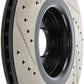 StopTech 14+ Ford Focus ST w/ 335mm Brakes Front Left Slotted & Drilled Rotor