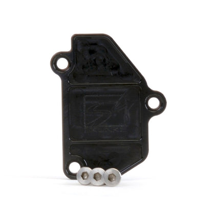Skunk2 B-Series VTEC Black Anodized Block Off Plate - Graveyard Performance