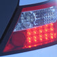 Spyder Honda Civic 06-08 2Dr LED Tail Lights Red Clear ALT-YD-HC06-2D-LED-RC